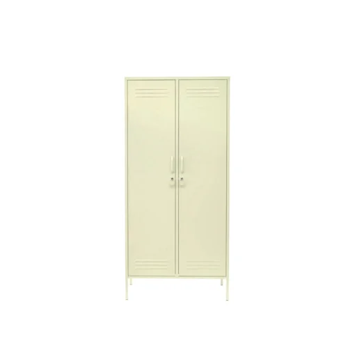 Two Door Storage Cabinet Color Pale Gold Enrod